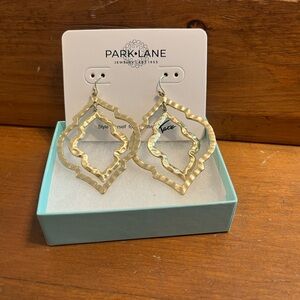 Park Lane Gold Geometric Earrings